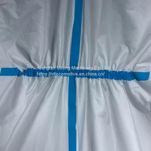 CE Custom Unisex Disposable Non-woven Work Safety Protective Suit thumbnail-4