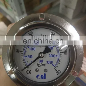 High Quality Glycerin Pressure Gauge 0~500bar thumbnail-4
