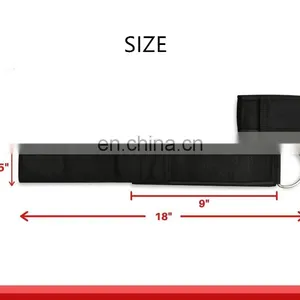 Adjustable Neoprene Support Fitness Ankle Straps for Cable Machines thumbnail-5