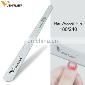 51106 VANALISA Professional Nail File 180/240 Double Side OEM Custom Printed Logo Top Nail File thumbnail-3