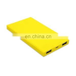 4000mah Polymer Power Bank External Battery Charger Plastic Super Thin Portable Power Bank Charger thumbnail-4