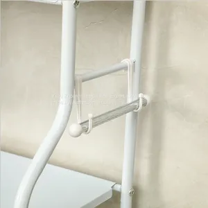 Punch-free White Three-layer Toilet Racks Toilet Storage Racks thumbnail-3