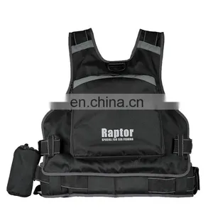 ROBBEN Polyester Floating Vest for Fishing Multi-pocket Design Sea Fishing Life Jacket thumbnail-3