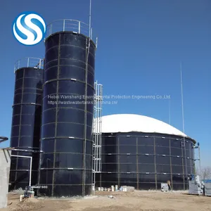 WS Brand Waste Water Storage Tank With Enamel Coated Use for Wastewater Treatment Plant thumbnail-1