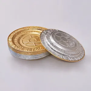 12inches Large Foil Flan Dishes Food Grade Pan thumbnail-3