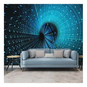 Hot Selling Underwater World Wallpaper 3D Decorative Wall Mural For Bedroom Dropshipping thumbnail-2