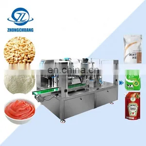 Sugar 5G Chocolate Packaging Wine Sugar Stick Biscuit Frozen Potatoes Flour Premade Bag Packing Machine thumbnail-1