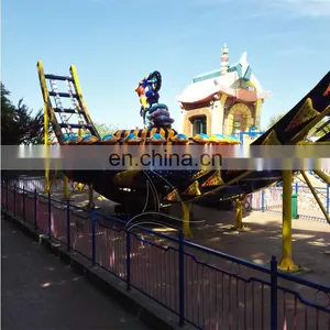 Rotating Wheel Game Flying Disk'o Ride Theme Park Crazy Amusement Outdoor Flying UFO Rides For Sale thumbnail-5