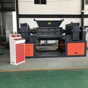 High Quality CE Bike Double Shaft Shredder Machine for Recycle thumbnail-3