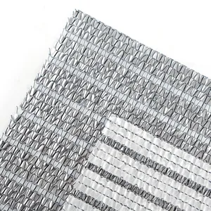 High Quality 5.3M Width Greenhouse Shade Nets With UV Aluminum Sun Shade Mesh thumbnail-5