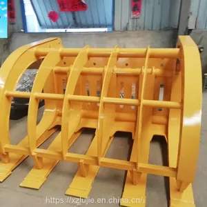 China Wheel Loader Log Grapple Manufacturer Log Grapple Attachments thumbnail-3