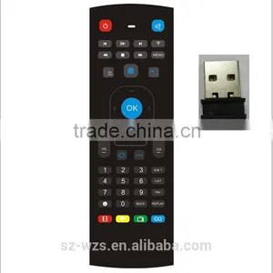 High Quality Universal Air/fly Mouse Remote Control for LED/LCD TV,Set Top Box Andplayer Etc thumbnail-1