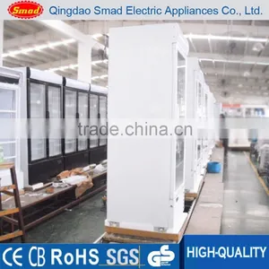 150L- 900L Upright Beverage Cooler Glass Door Display Fridge Quality Choice thumbnail-3
