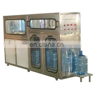 5Gallon Cleaning Bottling Capping Machine/5gallon Bottled Water Packing Machine/20L Filling Machine/5Gall Jar Filling Plant thumbnail-1
