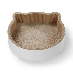 MeowLove Hot Sales Scratcher Cat Play Toy Corrugated Cardboard Cat Scratcher Cat Cardboard thumbnail-4