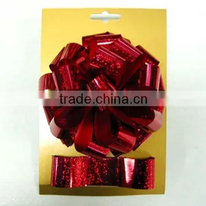 Holographic Ribbon, Loops Bow, Gift Ribbon, Pull Bow, Made in China Factory thumbnail-4