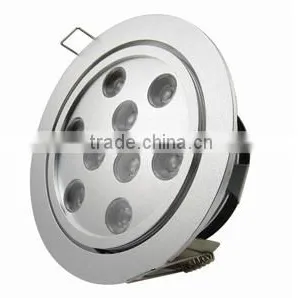 High Power 9w Down Light With CE,RoHS for Housing thumbnail-1