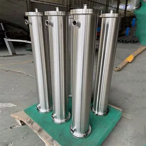 304 Stainless Steel Membrane Housing 8040 Flange Type RO Reverse Osmosis Membrane Housing thumbnail-5