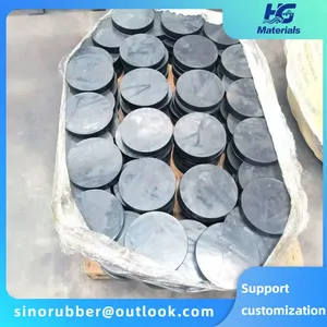 HG004 Bridge Circular PTFE Plate Rubber Bearing, Rectangular National Standard Grid Bearing, Shock-absorbing Pad thumbnail-2