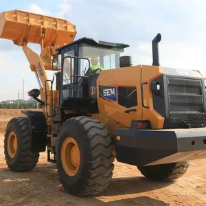 Factory Price SEM658D 5t Wheel Loader With Weichai Engine Pump Gearbox 1-Year Warranty Competitive Price thumbnail-3