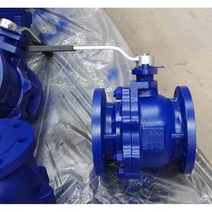 ANSI Cast Iron Ball Valve Sizes DN15 to DN400 With PN10/PN16 Pressure Ratings for Industrial Pipelines thumbnail-3