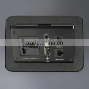 Intelligent Air Support Type 3 Pin Desktop Socket for Office thumbnail-1