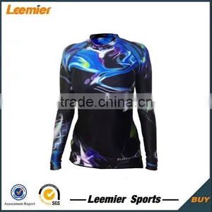 Ladies' Custom Size Style Surfing Rash Guard thumbnail-1