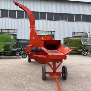 Four-wheel Drive Pasture Grass Cutter, Thickened Steel Plate Three-wheel Grass Chopper, 8-ton Grass Chopping and Briquetting All-in-one Machine thumbnail-3