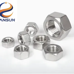 DIN 934 Carbon Steel Yellow Color Zinc Plated Hexagon Nut thumbnail-1