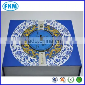 Custom Moon Cake/Food Gift Paper Packaging Box With Hot Stamping thumbnail-1