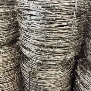 Galvanized Barbed Wire Mesh for Agricultural and Livestock Fencing for Protective Construction thumbnail-3