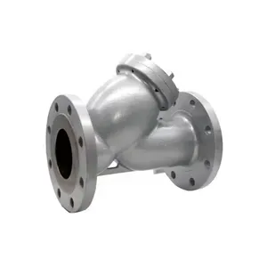 WCB Cast Steel Flange Y Type Strainer GL41H CF8/CF8M SS304 SS316 Filter for Water Media thumbnail-3