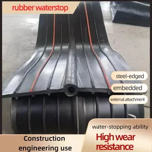 Water Swellable Rubber Waterstop for Precast Concrete Wall Construction Joint thumbnail-3