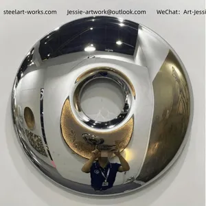 Artistic Space DecorationDecorative Metal CraftsmanshipCustom Metal Sculpture Panel thumbnail-4