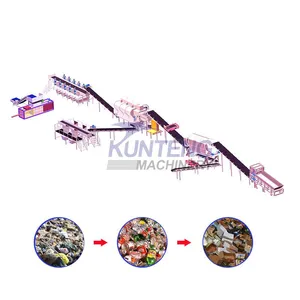Municipal Solid Waste Sorting Machine Optical Separator Garbage Segregator Waste Sorting Recycling Plant EPC thumbnail-1