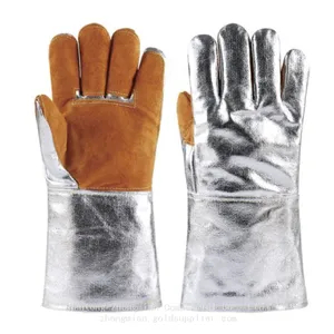 High Temperature Resistant Gloves With Excellent Heat Insulation, Flame Retardancy and Heat Radiation Resistance thumbnail-2
