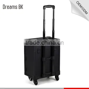 PVC Rolling Case Trolley Beauty Tool Case Makeup Storage Case thumbnail-3