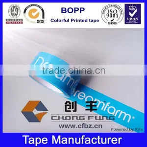 Color Branded Custom Logo Printed Adhesive Tape thumbnail-2