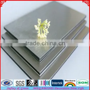 Silver Brushed Acp Panel Brushed Aluminum Panel Brushed Metal Panels thumbnail-1