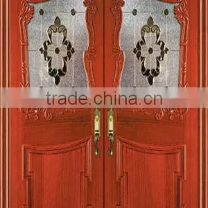 Solid Wood Double Entry Door thumbnail-1