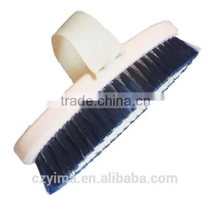 Horse Body Brush With Plastic Bristle for Grooming/flat Surface thumbnail-2