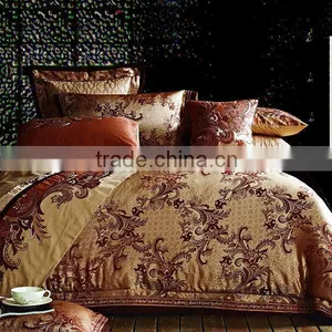 SATIN/YARN-DYED JACQUARD DUVET COVER thumbnail-1