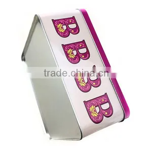 Personal Care Tin Box With Lock,christmas Gift Coin Tin Boxes,tin Canister Tin Can Cover thumbnail-1