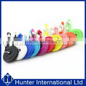 Best Selling Colorfull For Micro USB Flat Data Cable thumbnail-1