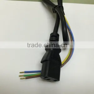 H05VV-F 3*0.75mm NS-15 2 Plug Code IEC 60320 C13 Applicable Flxible Power Cord Cable thumbnail-3