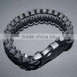 Fashion Gold Clasp Paracord Bracelet Weaves Style for Sportman thumbnail-2