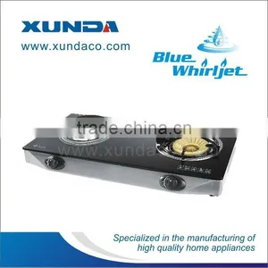 Glass Gas Stove With Hot Plate thumbnail-1