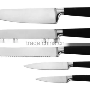 430 HANDLE STAINLESS STEEL 6PCS KITCHEN KNIFE SET thumbnail-2
