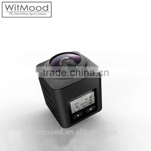 WITMOOD 2016 New Arrival Wholesale 4K 360 Degrees Panorama VR Camera H.264 WIFI Cube 360 Action Camera Quality Choice thumbnail-1