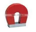 High Quality Red Paint Cast Alnico Horseshoe Magnet thumbnail-1